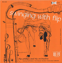 Carica l'immagine nel visualizzatore di Gallery, Flip Phillips And His Orchestra : Swinging With Flip (LP, Album, Comp, Mono, RE)