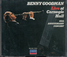 Carica l'immagine nel visualizzatore di Gallery, Benny Goodman : Live At Carnegie Hall 40th Anniversary Concert (2xCD, Album, RE)