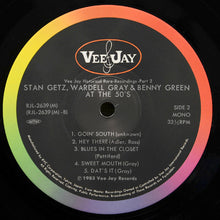 Carica l'immagine nel visualizzatore di Gallery, Stan Getz, Wardell Gray, Bennie Green : At The 50's (LP, Mono)