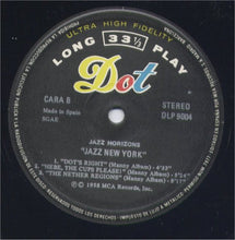 Carica l'immagine nel visualizzatore di Gallery, Manny Albam And His Jazz Greats : Jazz Horizons: Jazz New York (LP, Album, Mono)