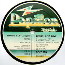 Carica l'immagine nel visualizzatore di Gallery, Sterling Saint Jacques : Comin, Into Love (12", Single)