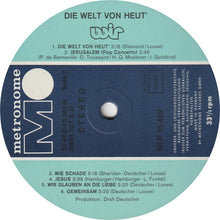 Carica l'immagine nel visualizzatore di Gallery, Wir (3) : Die Welt Von Heut' (LP, Album, RP)