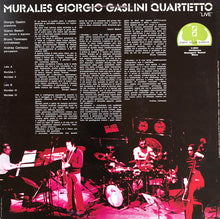 Carica l'immagine nel visualizzatore di Gallery, Giorgio Gaslini Quartetto* : Murales (LP, Album)