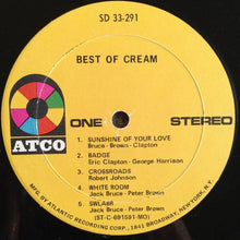 Carica l'immagine nel visualizzatore di Gallery, Cream (2) : Best Of Cream (LP, Comp, MO )