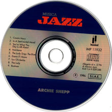 Carica l'immagine nel visualizzatore di Gallery, Archie Shepp : Archie Shepp (CD, Comp)