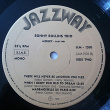 Carica l'immagine nel visualizzatore di Gallery, Sonny Rollins : In Paris (LP, Album, Mono)