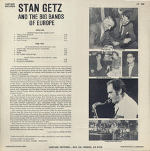 Carica l'immagine nel visualizzatore di Gallery, Stan Getz, Kurt Edelhagen, Ib Glindemann, Danish Radio Big Band : Stan Getz And The Big Bands Of Europe (LP)