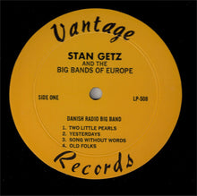 Carica l'immagine nel visualizzatore di Gallery, Stan Getz, Kurt Edelhagen, Ib Glindemann, Danish Radio Big Band : Stan Getz And The Big Bands Of Europe (LP)