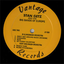 Carica l'immagine nel visualizzatore di Gallery, Stan Getz, Kurt Edelhagen, Ib Glindemann, Danish Radio Big Band : Stan Getz And The Big Bands Of Europe (LP)
