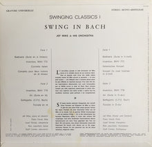 Carica l'immagine nel visualizzatore di Gallery, Jef Mike And His Orchestra : Swing In Bach (Swinging Classics N° 1) (LP)