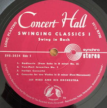 Carica l'immagine nel visualizzatore di Gallery, Jef Mike And His Orchestra : Swing In Bach (Swinging Classics N° 1) (LP)