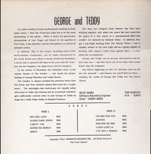 Carica l'immagine nel visualizzatore di Gallery, George And Teddy : The Condor! (LP, Album, Mono)