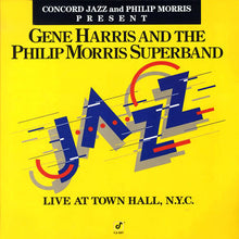 Carica l'immagine nel visualizzatore di Gallery, Gene Harris And The Philip Morris Superband : Live At Town Hall, N.Y.C. (CD)