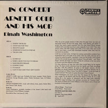 Carica l'immagine nel visualizzatore di Gallery, Arnett Cobb And His Mobb, Dinah Washington : In Concert (LP)