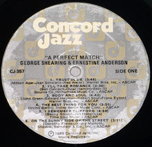 Carica l'immagine nel visualizzatore di Gallery, George Shearing & Ernestine Anderson : A Perfect Match (LP, Album)