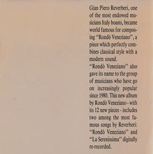 Carica l'immagine nel visualizzatore di Gallery, Gian Piero Reverberi, Rondò Veneziano : Rondo' Veneziano (CD, Album)