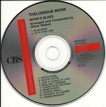 Carica l'immagine nel visualizzatore di Gallery, Thelonious Monk : Monk's Blues (CD, Album)