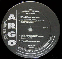 Carica l'immagine nel visualizzatore di Gallery, The Johnny Griffin Quartet : Johnny Griffin (LP, Album, Mono, Kan + 7", EP, Comp)