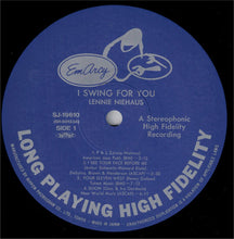 Carica l'immagine nel visualizzatore di Gallery, Lennie Niehaus : I Swing For You (LP, Album, RE)