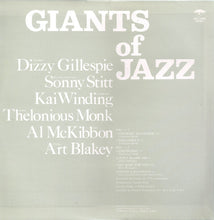Carica l'immagine nel visualizzatore di Gallery, Dizzy Gillespie, Sonny Stitt, Kai Winding, Thelonious Monk, Al McKibbon, Art Blakey : Giants Of Jazz (LP, Album)