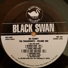 Carica l'immagine nel visualizzatore di Gallery, Ma Rainey : The Paramounts Chronologically 1923-1924 Volume One (LP, Comp, Mono)