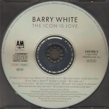 Carica l'immagine nel visualizzatore di Gallery, Barry White : The Icon Is Love (CD, Album)