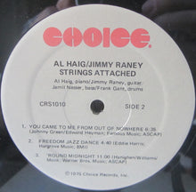Carica l'immagine nel visualizzatore di Gallery, Al Haig & Jimmy Raney : Strings Attached (LP, Album)