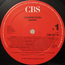 Carica l'immagine nel visualizzatore di Gallery, Jennifer Rush : Movin' (LP, Album)