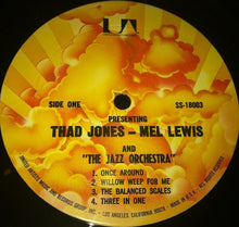Carica l'immagine nel visualizzatore di Gallery, Thad Jones & Mel Lewis & The Jazz Orchestra : Presenting Thad Jones • Mel Lewis & "The Jazz Orchestra" (LP, Album, RE, Gat)