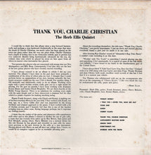 Carica l'immagine nel visualizzatore di Gallery, The Herb Ellis Quintet : Thank You, Charlie Christian (LP, Album, RE)