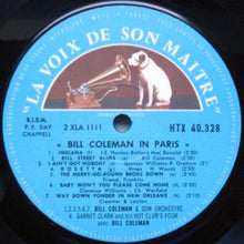 Carica l'immagine nel visualizzatore di Gallery, Bill Coleman (2) : Bill Coleman In Paris (LP, Comp, Mono)