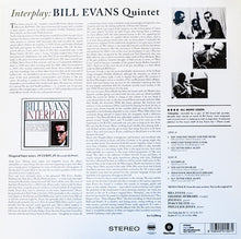 Carica l'immagine nel visualizzatore di Gallery, Bill Evans Quintet : Interplay (LP, Album, RE, RM, 180)