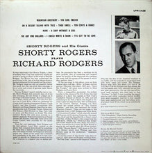 Carica l'immagine nel visualizzatore di Gallery, Shorty Rogers And His Giants : Shorty Rogers Plays Richard Rodgers (LP, Album, RE)