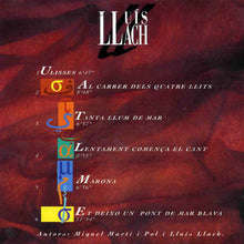 Carica l'immagine nel visualizzatore di Gallery, Lluis Llach : Un Pont De Mar Blava (CD, Album)
