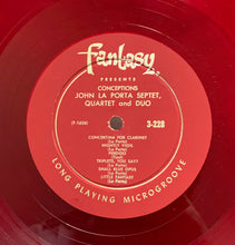 Carica l'immagine nel visualizzatore di Gallery, John LaPorta : Conceptions (LP, Album, Mono, Red)