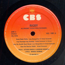 Carica l'immagine nel visualizzatore di Gallery, Uttam Singh & Jagdish Khanna, Manoj Kumar : Ricky (LP)
