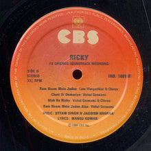 Carica l'immagine nel visualizzatore di Gallery, Uttam Singh & Jagdish Khanna, Manoj Kumar : Ricky (LP)