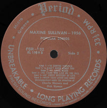 Carica l'immagine nel visualizzatore di Gallery, Maxine Sullivan : Leonard Feather Presents Maxine Sullivan-1956 (LP, Mono, RE)