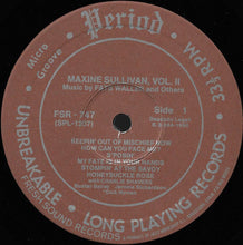 Carica l'immagine nel visualizzatore di Gallery, Maxine Sullivan : Leonard Feather Presents Maxine Sullivan, Vol. II (LP, Album, Mono, RE)