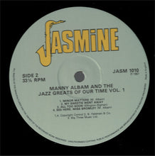 Carica l'immagine nel visualizzatore di Gallery, Manny Albam : The Jazz Greats Of Our Time Vol. 1 (LP, Album, RE)