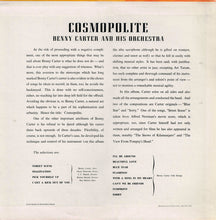Carica l'immagine nel visualizzatore di Gallery, Benny Carter : Cosmopolite (LP, Album, Mono, RE)