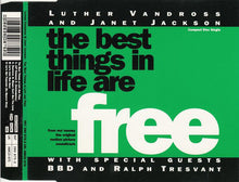 Carica l'immagine nel visualizzatore di Gallery, Luther Vandross And Janet Jackson With Special Guests BBD* And Ralph Tresvant : The Best Things In Life Are Free (CD, Single)