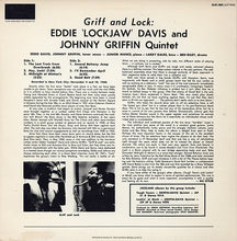 Carica l'immagine nel visualizzatore di Gallery, The Eddie Davis-Johnny Griffin Quintet : Griff & Lock (LP, Album, RE)