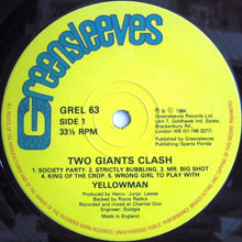 Carica l'immagine nel visualizzatore di Gallery, Yellowman Versus Josey Wales : Two Giants Clash (LP, Album)