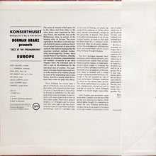 Carica l'immagine nel visualizzatore di Gallery, Various : Norman Granz Presents Jazz At The Philharmonic In Europe (LP, Album, Mono, RE)