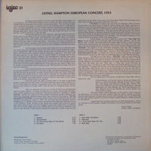 Carica l'immagine nel visualizzatore di Gallery, Lionel Hampton : European Concert, 1953 (LP, Album, Mono)