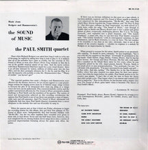 Carica l'immagine nel visualizzatore di Gallery, Paul Smith Quartet : The Sound Of Music (LP, Album, RE)
