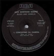 Carica l'immagine nel visualizzatore di Gallery, The Jack Montrose Quintet, Red Norvo : Blues And Vanilla (LP, Album, Mono, RE)