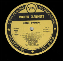 Carica l'immagine nel visualizzatore di Gallery, Buddy DeFranco And Hank D'Amico Orchestra / Hank D'Amico Sextet And The Buddy Weed Trio : Modern Clarinets - Museum Of Modern Jazz (LP, Album, Mono, RE)