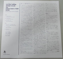Carica l'immagine nel visualizzatore di Gallery, Art Taylor, Charlie Rouse, Frank Foster : Taylor's Tenors (LP, Album, RE)